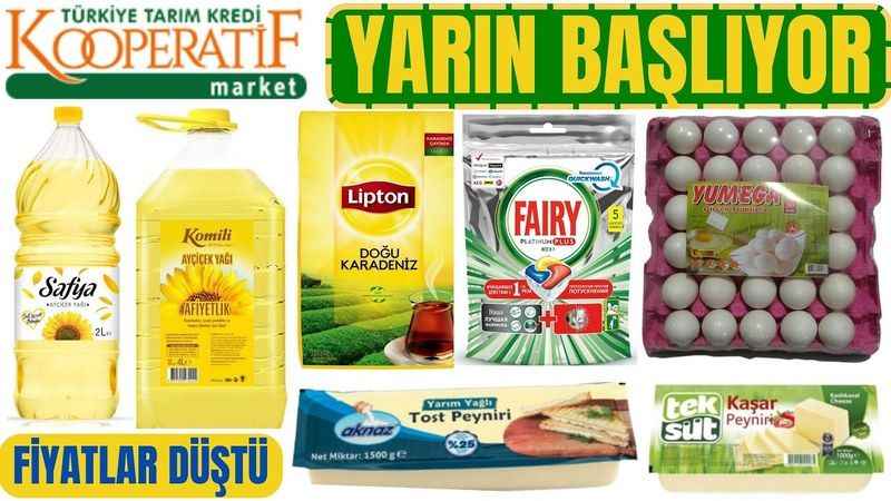 Tarım Kredi Marketlerinde Taze Ürünlerde Büyük İndirim Fırsatı! Soğan, Elma, Muz ve Daha Fazlası