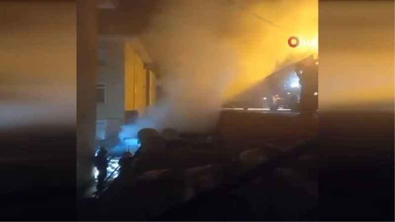 Ankara’da Korkutan Yangın Panik Yarattı