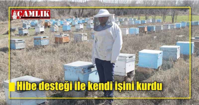 Hibe desteği ile kendi işini kurdu