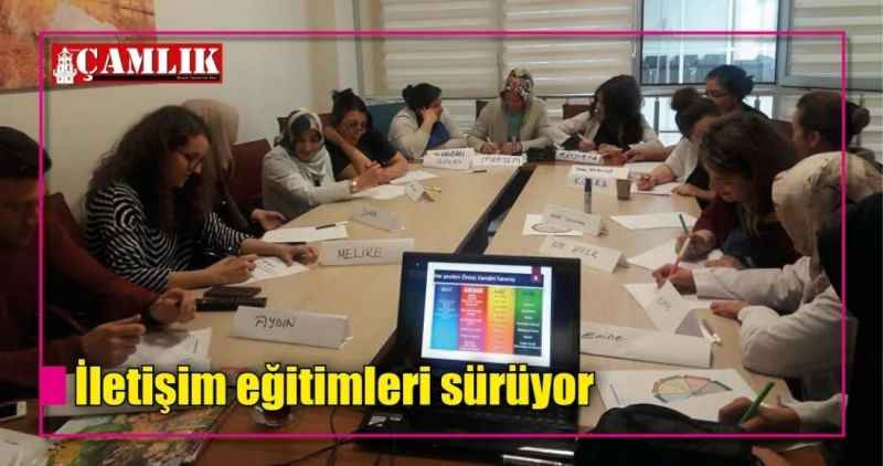 İletişim eğitimleri sürüyor