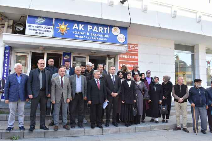 Yozgat AK Parti İnsan Hakları Başkanlığı’ndan: Gazze ablukası kaldırılsın çağrısı 