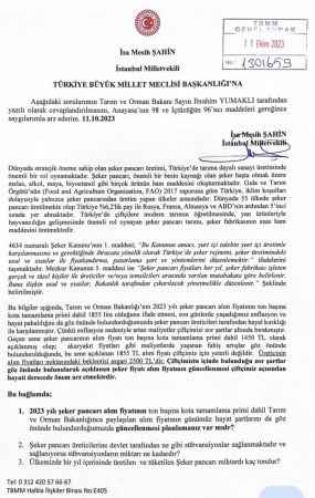 Yozgat'ta gündeme getirmişti: Soru Önergesi verildi