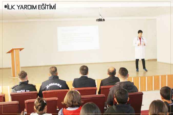 Saraykent'te Öğrencilere "İlk Yardım Eğitimi" Verildi