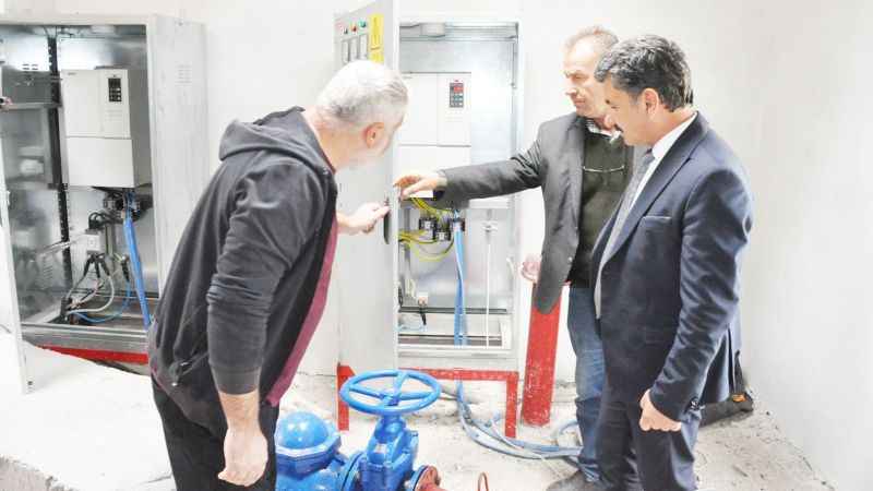 Yerköy'de Su Terfi Bölgesi Yenilendi: Başkan Yılmaz, Çalışmaları Yerinde İnceledi