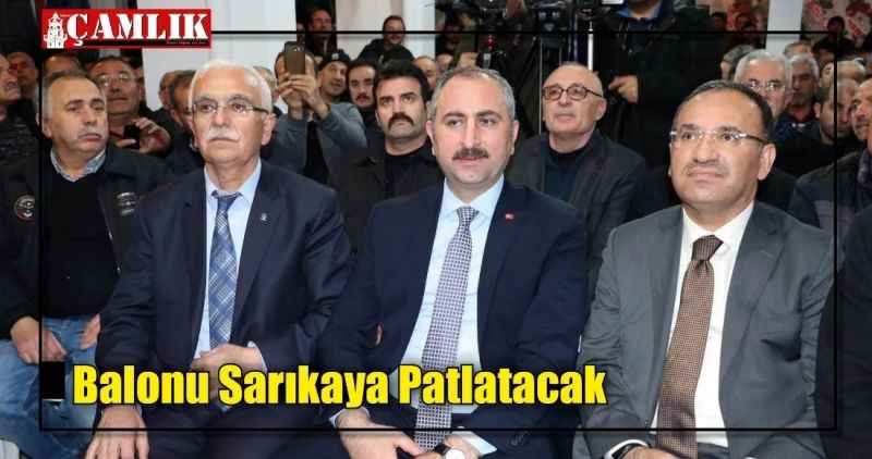 Balonu Sarıkaya Patlatacak
