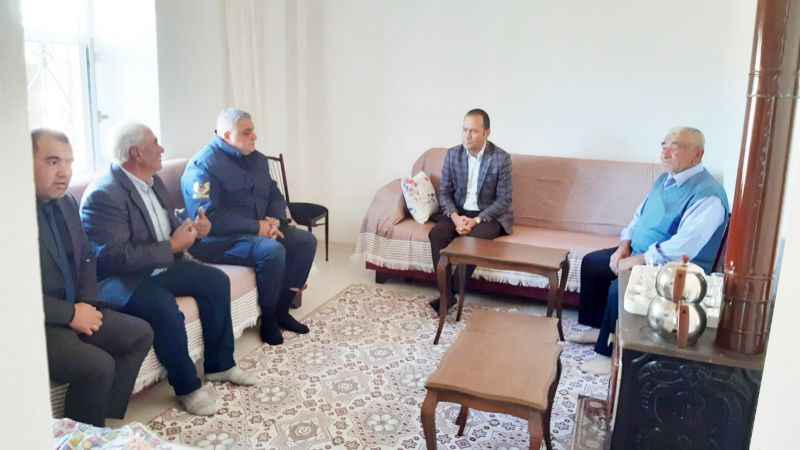 Yozgat Akdağmadeni Kaymakamı Fatih Topuz'dan Kıbrıs Gazisi'ne anlamlı ziyaret: Her zaman yanlarındayız
