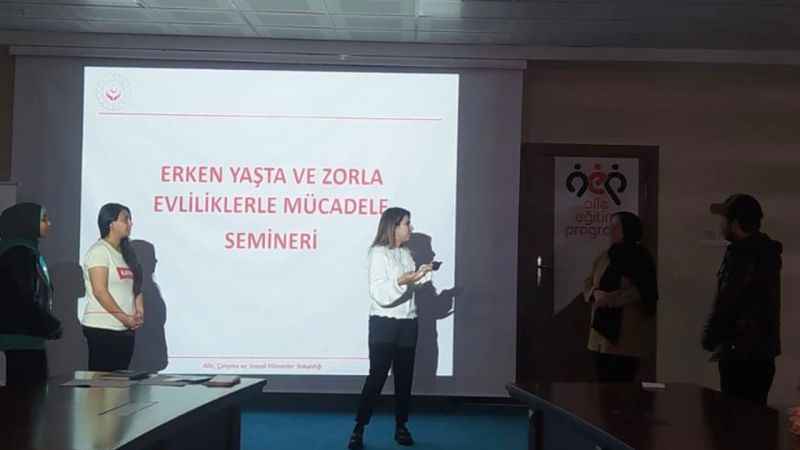 Erken Yaşta ve Zorla Evliliklerle Mücadele Semineri Yozgat'ta Gerçekleşti