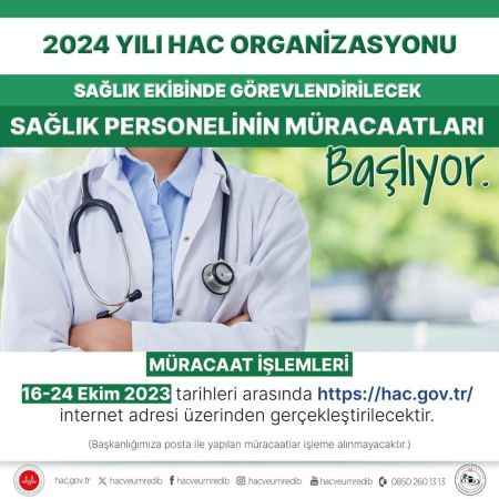 Yozgat İl Müftülüğü duyurdu. Başvurular Pazartesi günü başlıyor!