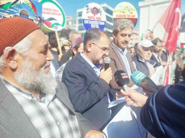 Yozgat son dakika! İsrail'e sert tepki: Gazze'de insanlık ölüyor!