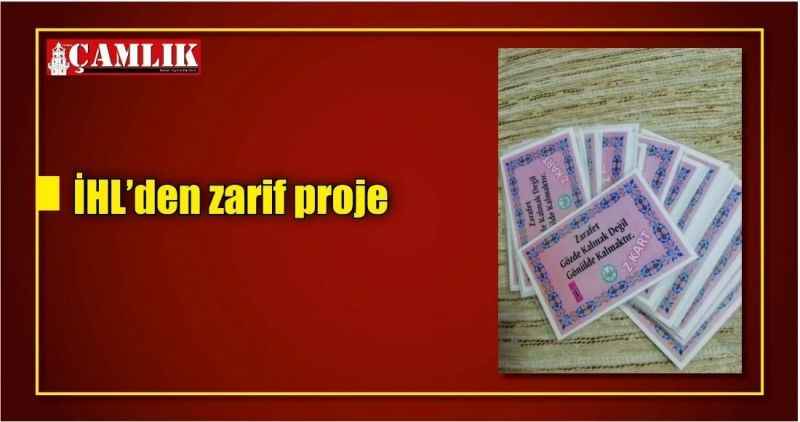 İHL'den zarif proje