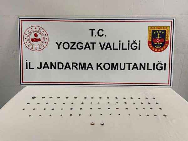 Yozgat’ta tarihi eserleri kaçıramadan yakalandı