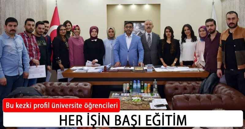 Her işin başı eğitim