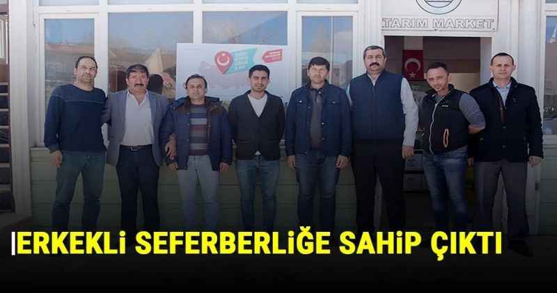 ERKEKLi SEFERBERLiĞE SAHiP ÇIKTI