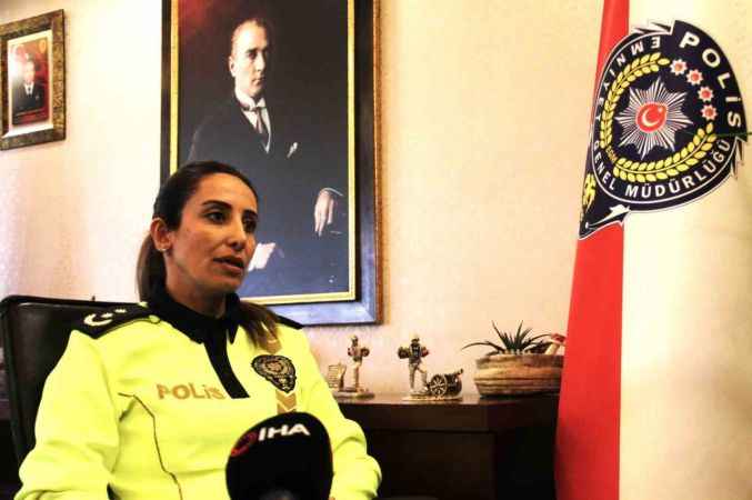 Ankara'da Trafikte Güvenliği Sağlama Görevi Şehit Trafik Polisinin Kızına Emanet