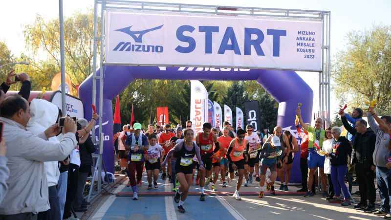 Ankara'da yarı maraton koşusu düzenlendi Ünlü atletler koştu