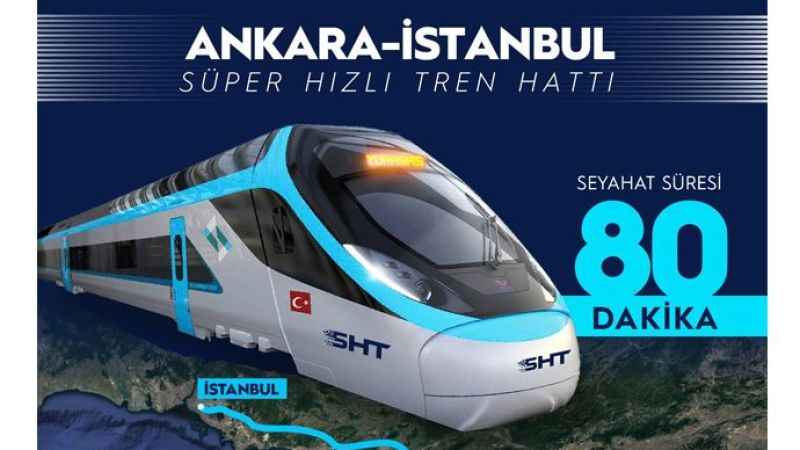 Ulaştırma Bakanı'ndan Müjde: İstanbul-Ankara 80 Dakika Olacak