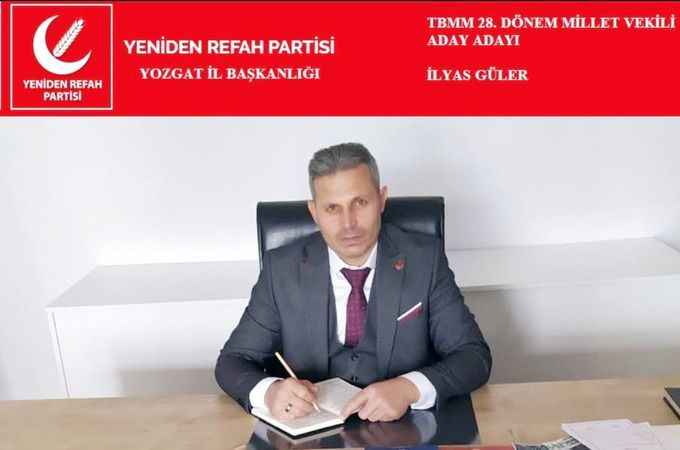 Yozgat'ta İlyas Güler'den güçlü mesaj: "Biz hiç bir yere gitmedik, çözümün adresi biziz"