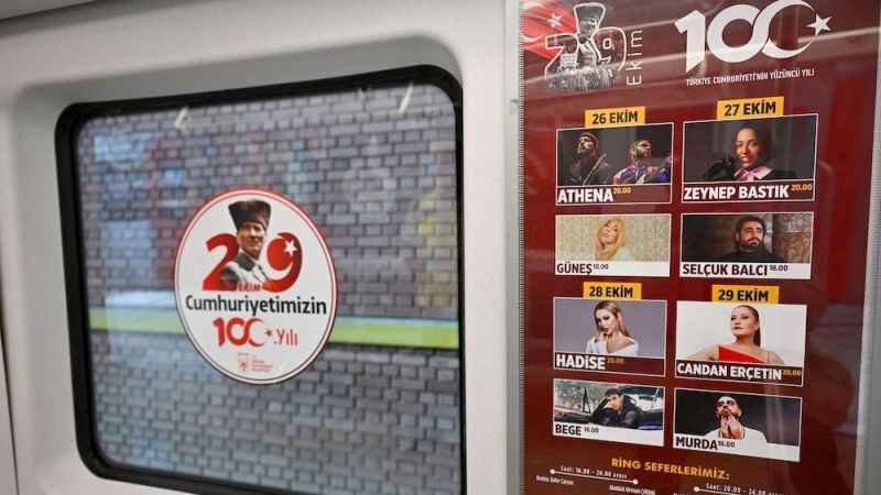 Cumhuriyetin 100. Yılına Özel Ankara Şehri Etiketlerle Süsleniyor!