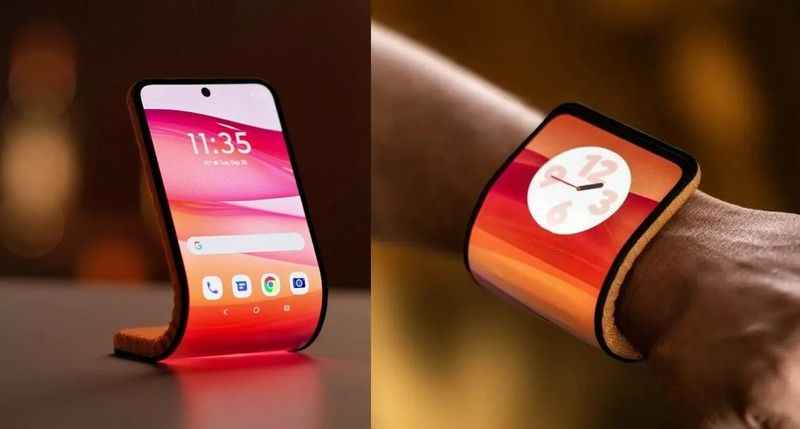 Akıllı Saatlerden Sonra Akıllı Telefonlar: Geleceğin Telefonu Bileğinizde: Motorola'dan Devrim Niteliğinde Yenilik!