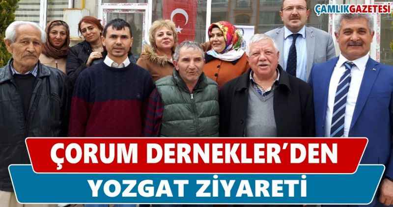 ÇORUM DERNEKLER'DEN YOZGAT ZİYARETİ