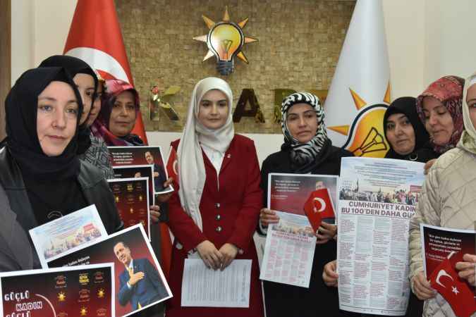 Yozgat AK Parti Kadın Kolları Başkanı Yurtlu, Cumhuriyetin 100. Yılında Kadın Haklarındaki Gelişmeleri Sıraladı.