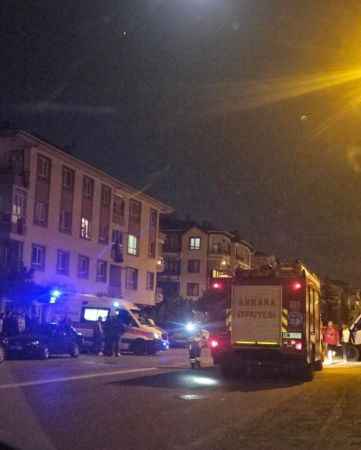 Ankara’da yokuş aşağı frenleri tutmayan arabanın hazin sonu!