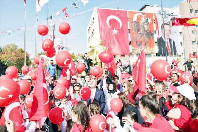 Ankara'da dev etkinlik Hep birlikte yürüdüler