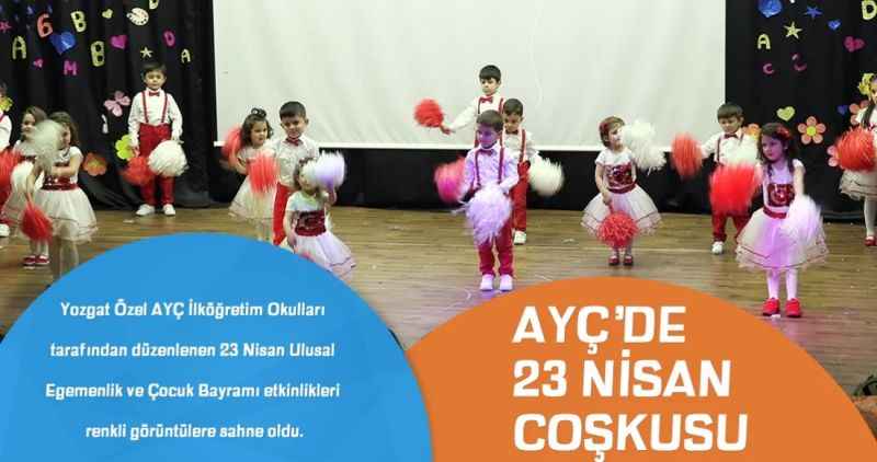 AYÇ'de 23 NİSAN COŞKUSU