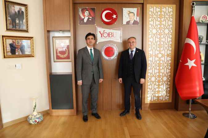 Yozgat Bozok Üniversitesi Rektörü Yaşar'a ziyaretler aralıksız devam ediyor