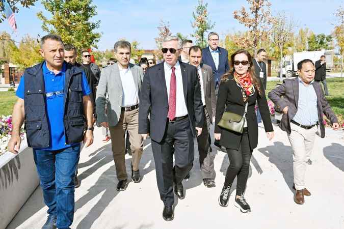 Ankara Büyükşehir Belediyesi açmıştı Yabancı heyet hayran kaldı