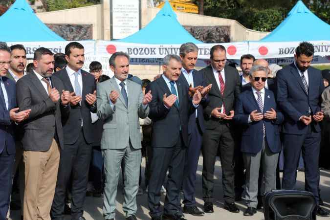 Yozgat'ta Gazze İçin Hayır Çarşısı Kermesine yoğun ilgi