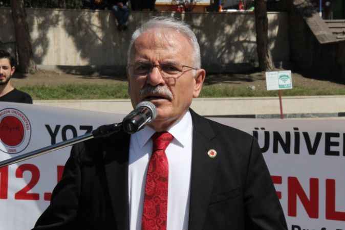 Meşale'yi Rektör yaktı '5 gün sürecek'