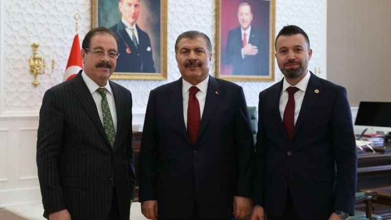 Yozgat'ın Sağlık Sorunlarını Bakan Koca'ya ilettiler