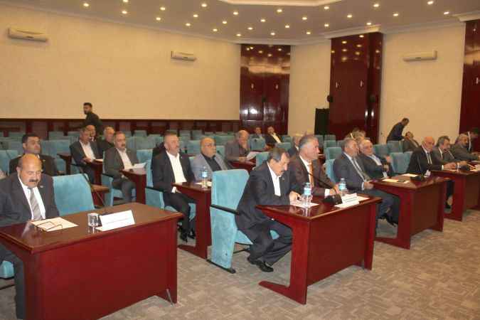 Yozgat İl genel meclisinde geçici bütçe görüşmeleri başladı