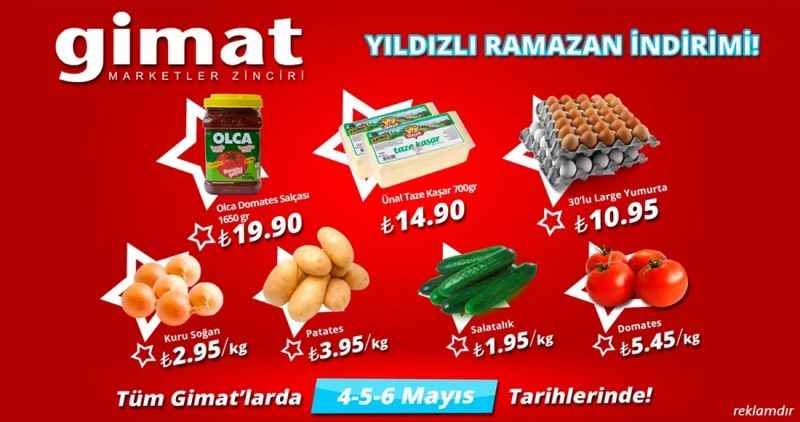GİMAT YILDIZLI RAMAZAN İNDİRİMİ