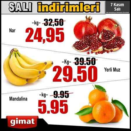 Gimat'ta Hem Taze Hem de İndirimli Ürün Satışı Başladı!