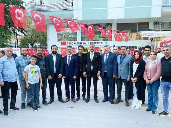 MHP Ankara İl Başkanı Alparslan Doğan, Keçiören'deki Kazankayalılar Derneği'ni Ziyaret Etti