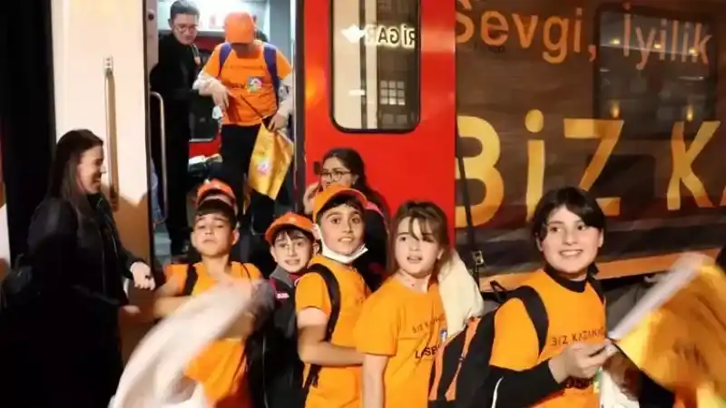 Ankara Kayseri Sevgi Treni Lösemili Çocukları ve Ailelerini Bir Araya Getirdi!