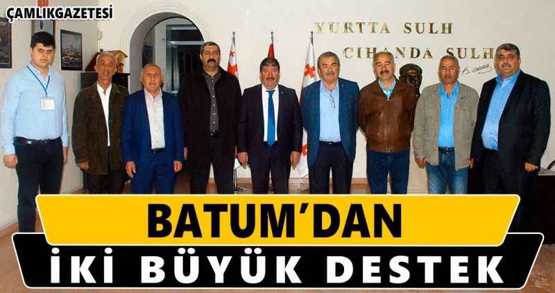 BATUM'DAN İKİ BÜYÜK DESTEK