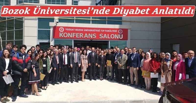 Bozok Üniversitesi'nde 'Diyabet' anlatıldı