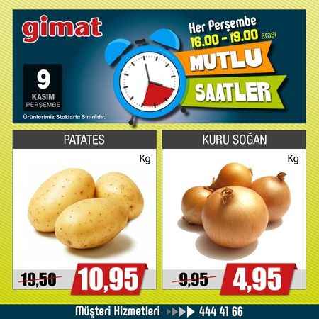 Yozgat’ın Gimat Marketinde Perşembe İndirim Şöleni Başladı