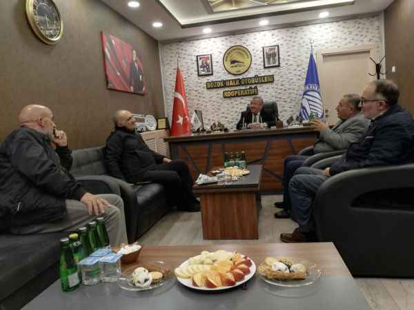 Yozgat Emniyet Müdürlüğünden Özel Bozok Halk Otobüsleri Kooperatifi'ne Ziyaret