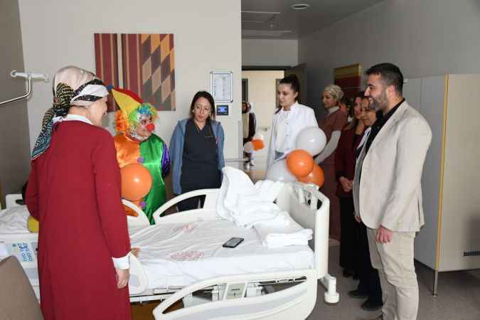 Yozgat Şehir Hastanesi'nde Lösemi Hastası Miniklere Moral Etkinliği!