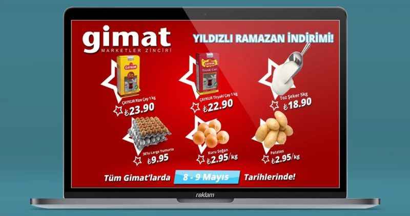 GİMAT YILDIZLI RAMAZAN İNDİRİMİ