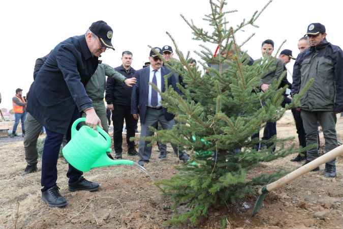 Yozgat’ta Cumhurbaşkanı Recep Tayyip Erdoğan’ın Annesi Tenzile Erdoğan Adına Hatıra Ormanı Oluşturuldu