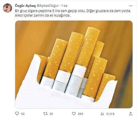 Sigara Yine Cep Yakacak: En ucuz Sigara 42 TL Oldu