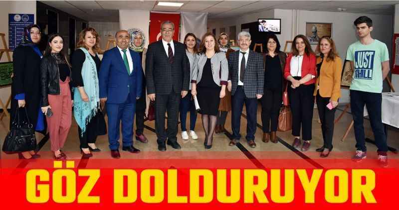 GÖZ DOLDURUYOR
