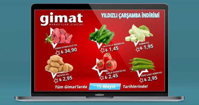 Hesaplı Tazelik Gimat Çarşamba Bambaşka...