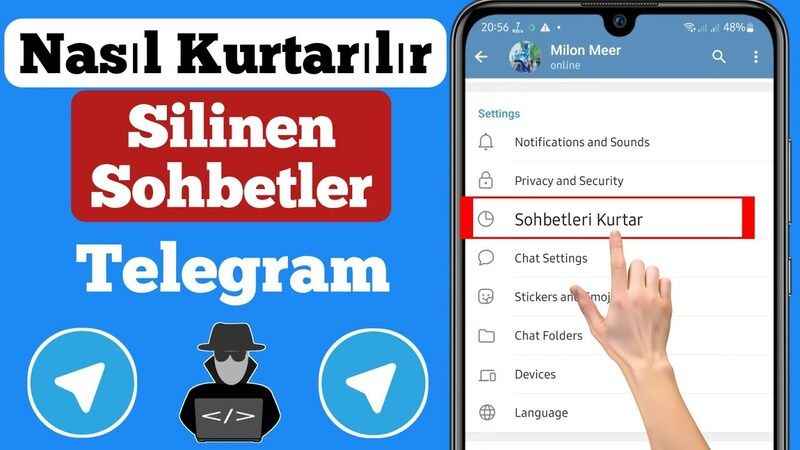 Telegramda Sildiğiniz Mesajı Geri Getirmenin Yolu Var mı? Telegram Mesajları Kalıcı Olarak mı Siliyor?