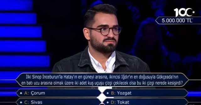 Tokat Belediye Başkanı'ndan 5 Milyon TL'lik Soruyu Yanlış Bilen Yarışmacıya Davet!
